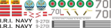 CH-53 / RH-53D - Iran Navy - Decal 132