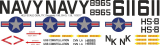 SH-3 / S-61 - US Navy - Decal 158
