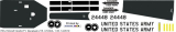 UH-60A / S-70 - US Army 78th Aviation Battalion - Decal 215