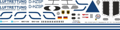 EC 135 - Luftrettung BMI - D-HZSP Christopoh 4 - Decal 581