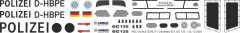 EC 135 - Polizei Bayern - D-HBPE - Decal 621