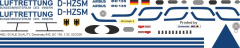 EC 135 - Luftrettung BMI - D-HZSM Christopoh 2 - Decal 642