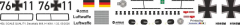 H145M / EC 145T2 - Bundeswehr Luftwaffe 76+11 - Decal 669