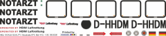 Bell 412 - DRF alt - D-HHDM - Decal 670